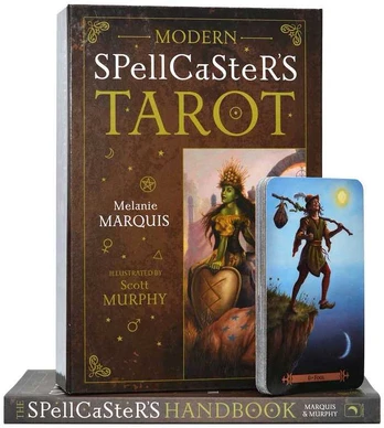 KNYGA Originalios taro kortos SPELLCASTER'S TAROT, LLEWELLYN®