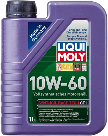 Liqui Moly Alyva Synthoil Race Tech GT1 10W-60 1L