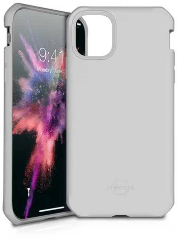 Dėklas ITSKINS SPECTRUM SOLID cover til iPhone 11 Pro / XS / X®. Grå