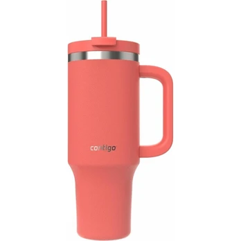 contigo Thermalock Tumbler Trinkhalmbecher 1.2L coral