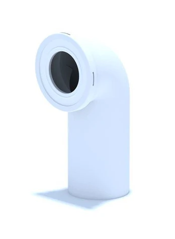 Unitazo alkūnė ANI W 9220, 90°, 110 mm