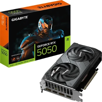 Vaizdo plokštė GIGABYTE GeForce RTX 5050 WINDFORCE OC 8G, 8192 MB GDDR6
