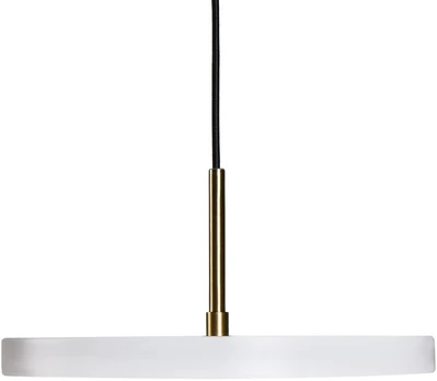 Beliani LED pakabinamas šviestuvas EVENLODE metalinis baltas