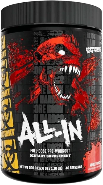 Mutant ALL-IN Full-Dose Pre-Workout 500g.