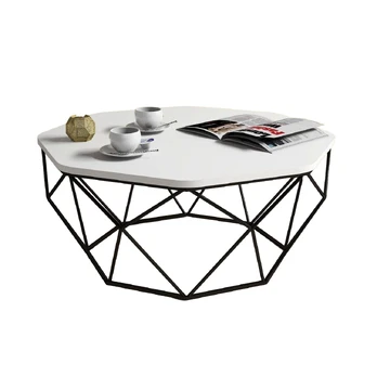 Žurnalinis staliukas Diamond-White Balta