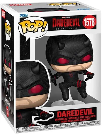 Funko POP figure Marvel Daredevil Born Again Daredevil Juodas Suit