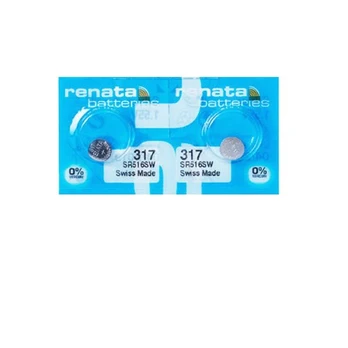 Renata elementai 317 SR516SW, silver oxide, 2 vnt