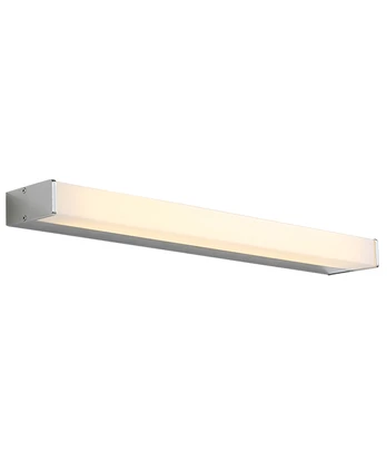 Pilkas LED vonios šviestuvas, 55cm, IP44