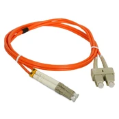 Patch cord MM OM2 LC-SC duplex 50/125 5.0m ALANTEC kaina