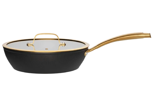 Maku troškintuvas Eclipse, juodas/auksinis, 3.5 L, 28 cm