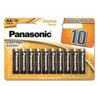 Panasonic Alkaline Power AA - 10 vnt