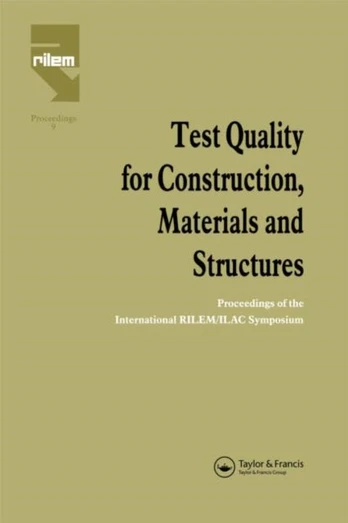 Test Quality for Construction, Materials and Structures