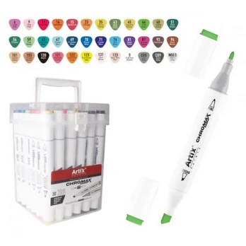 Double-sided alcohol markers ARTIX 36 colours MP