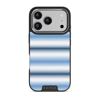 White Noise - iPhone 17 Pro Case, Elite Dark (MagSafe) / Silver