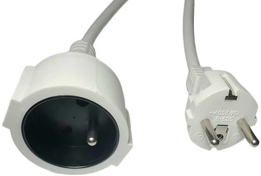 MicroConnect Power Extension Cord EU to