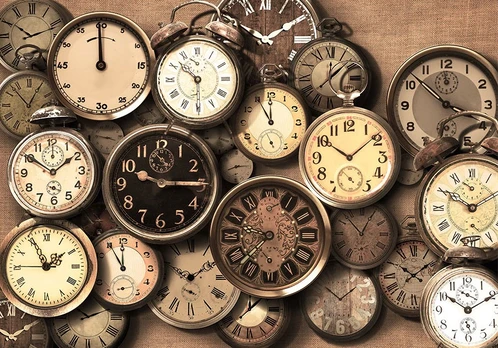 Fototapetas Artgeist Old Clocks, 250 cm x 175 cm