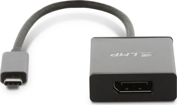 Adapteris USB LMP USB-C – DisplayPort Pilka (LMP-USBC-MDP-SG)