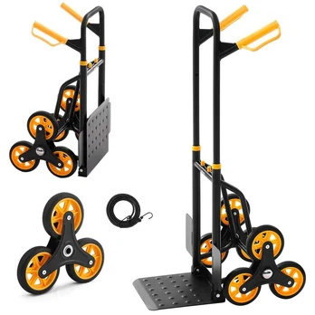 Laiptavertis vežimėlis 6 ratų, 150 kg