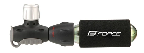 CO2 suspausto oro kasetė + adapteris FORCE Gun