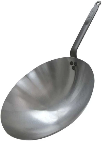 DE BUYER WOK keptuvė CARBONE PLUS