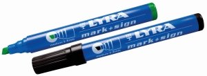 Markeris 2-6 mm, plokščias | raudonas
