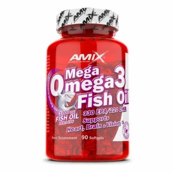 AMIX Mega Omega3 Fish Oil - 90 kaps.