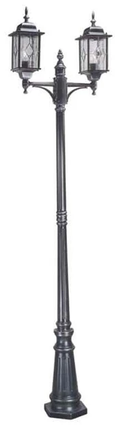 Pastatomas lauko šviestuvas Elstead Lighting Wexford, 60W, E27, IP44, sidabro, 57 cm x 228.5 cm