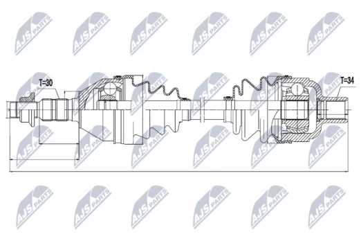 Pusašis NTY NPW-PL-032