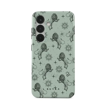 Leo - Samsung Galaxy S25 Case, Tough (Magnetic) / N/A / Turquoise