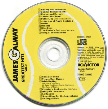 CD James Galway – Greatest Hits, Vol. 2