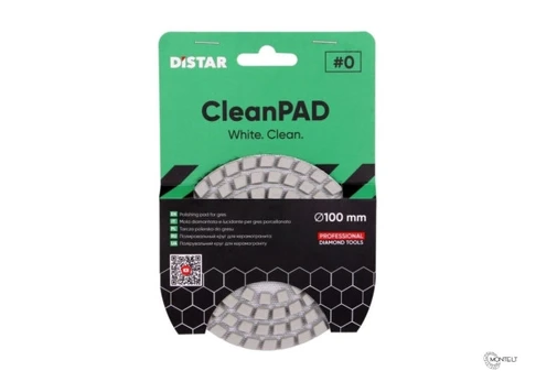 Šlifavimo ir poliravimo diskas Clean PAD deimantinis 100mm, plytelėms, grūdėtumas nuo 0 - 200