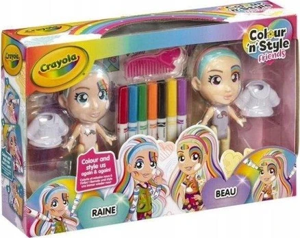 Goliath Crayola: Color n Style – vaivorykštės dvyniai