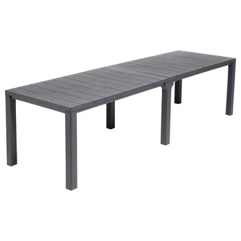 Keter Sodo stalas Julie Double Table, pilkas (2 konfigūracijos)