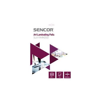 SLA FA4M250 SLA FA4M250 Folija A4 250mic 25vnt SENCOR
