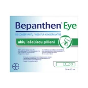 BEPANTHEN EYE akių lašai, 0,5 ml, 20 vnt. kaina