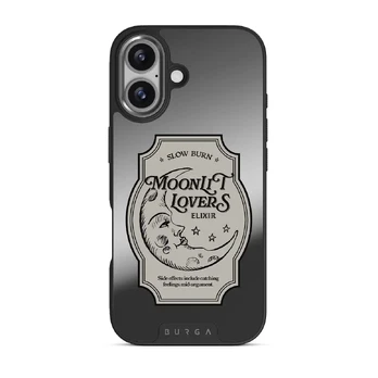 Moonlit Lovers - iPhone 17 Case, Elite Mirror (MagSafe) / Gunmetal