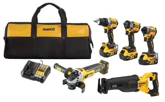Dewalt power tool 5 kit DCK509P3 3X5AH CHARGER softbag