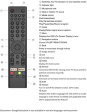 eStar Distancinis RCU voice for Android TVs Juodas kaina