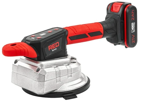 Vibracinis plytelių klojimo įrankis akumuliatorinis 21V. Redtechnic