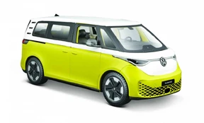 Metal model Volkswagen 2023 ID. Buzz yellow 1/24 kaina