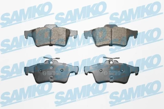 Stabdžių trinkelių rinkinys, diskinis stabdys SAMKO 5SP1637