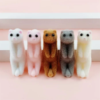 Pakabukų rinkinys, 2pcs Beige Cat