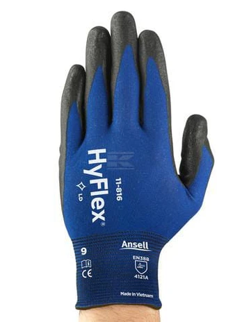 Pirštinės HyFlex® 11-816, 6 dydis