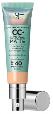It Cosmetics CC+ NATURAL MATTE base de maquillaje en crema SPF40 #Light medium 32 ml