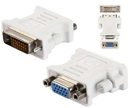 Adapteris DVI (kištukas) - VGA (lizdas)
