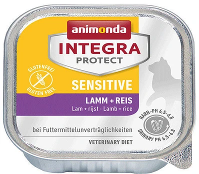 ANIMONDA Integra Sensitive ėriena su ryžiais 16x100 g