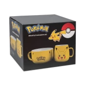 Pokemon Pikachu breakfast set: mug + bowl kaina