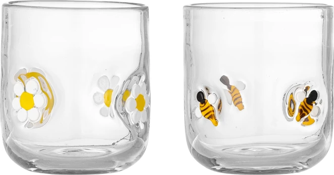 Bloomingville - Buzz Drinking Glass - Clear