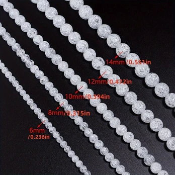Kristaliniai karoliukai, 12mm (about 27-32pcs)