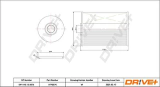 Kuro filtras Dr!ve+ DP1110.13.0076